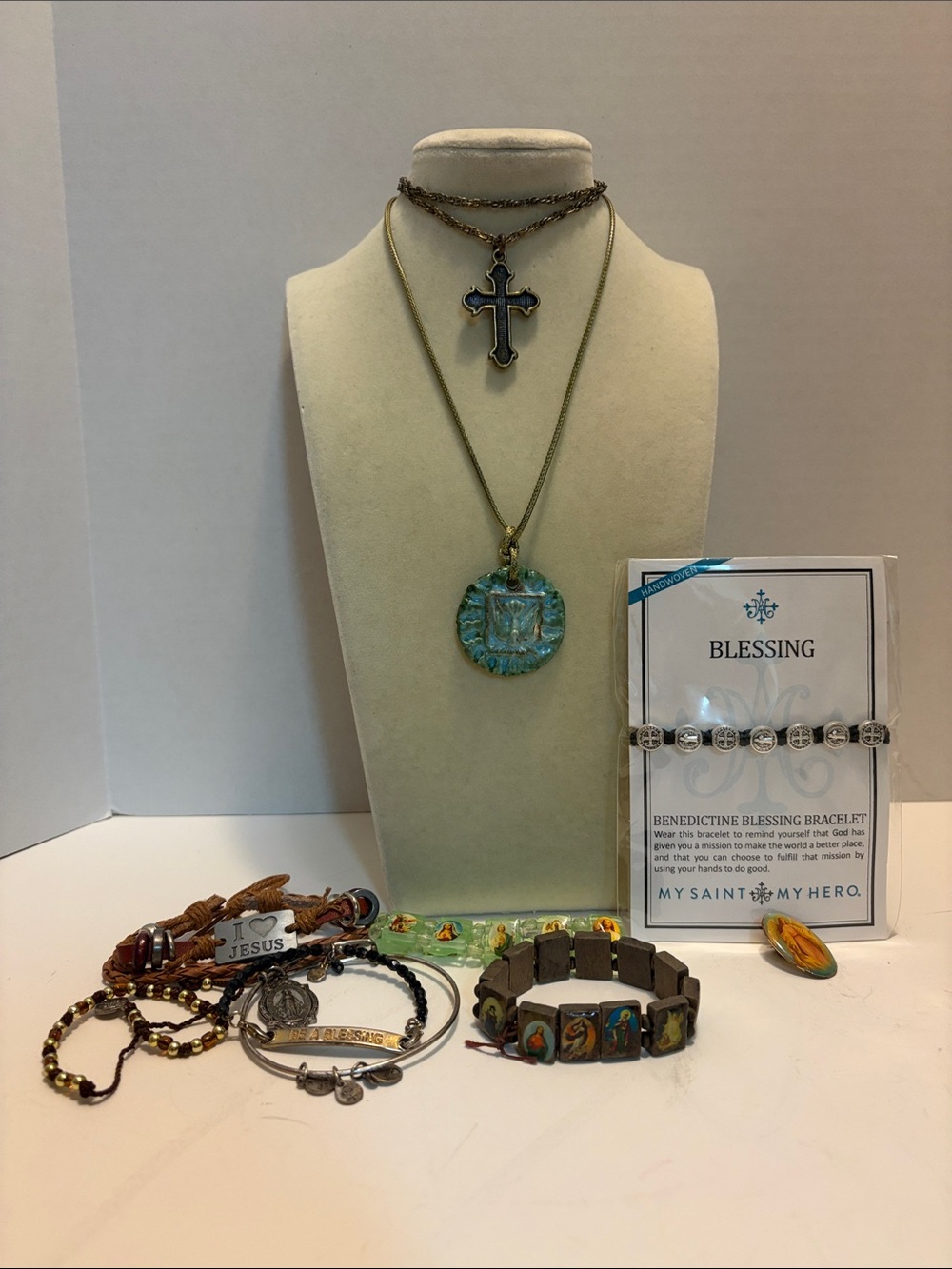 Religious 10 Piece Jewelry Bundle